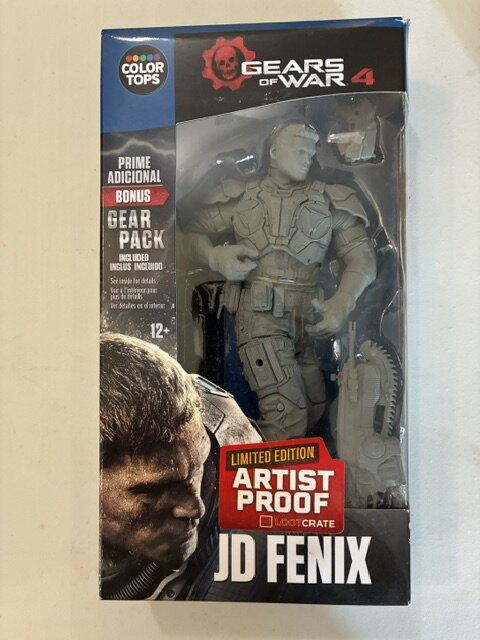 McFarlane Gears of War 4 JD Fenix Artist Proof Figure – Loot Crate
